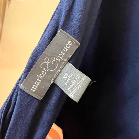 Market & Spruce Color Block Stripe Back Cut-Out Maxi Dress Size XS - Picture 7 of 15